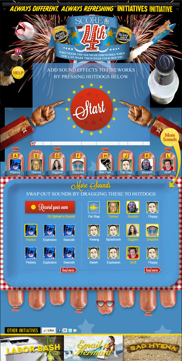 Mike's Hard Lemonade Interactive Experience